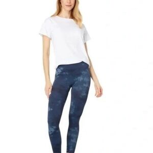 Spanx Look at me now Seamless Leggings‎ blue tie dye 3X